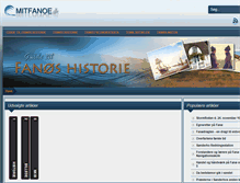 Tablet Screenshot of mitfanoe.dk
